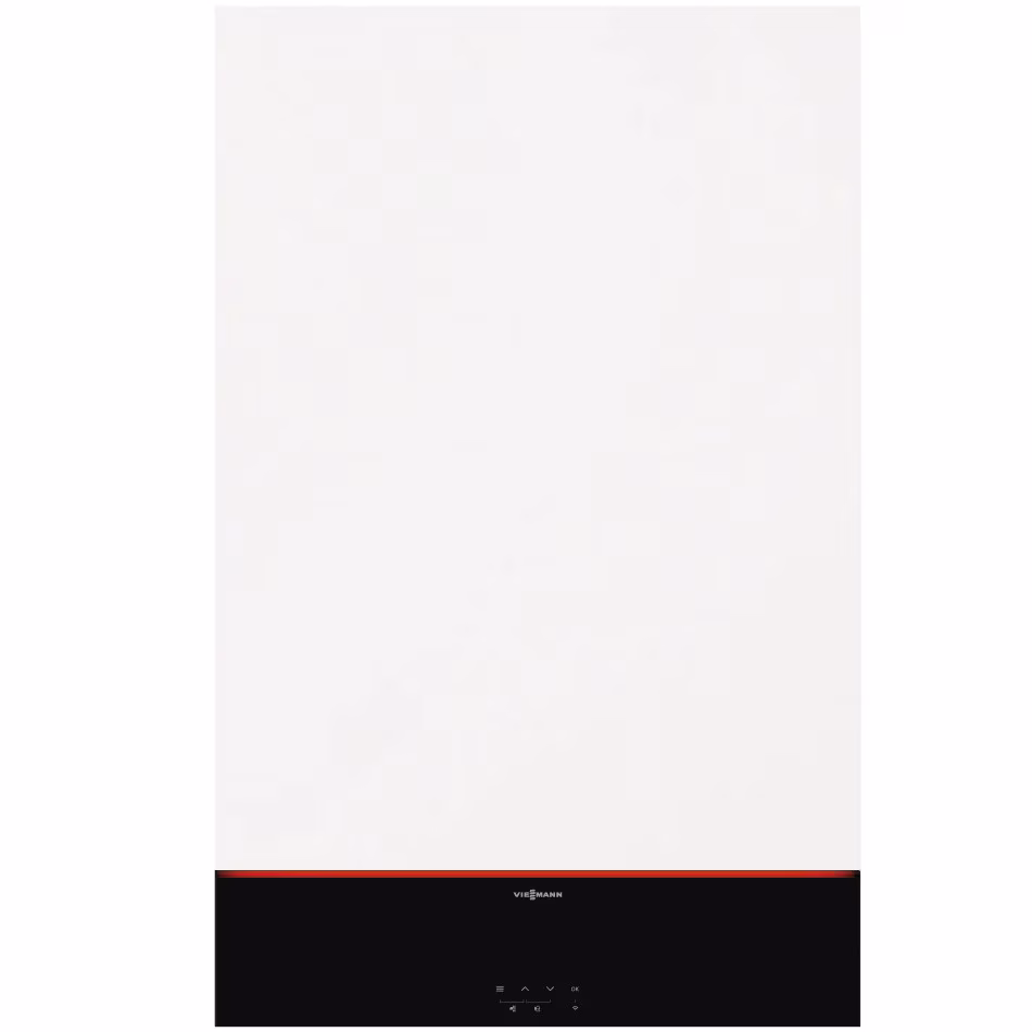 Centrala termica boiler incorporat 46 litri Viessmann Vitodens 111-W 32 kW, B1LF, condensatie, interfata WIFI, touch screen, kit evacuare inclus